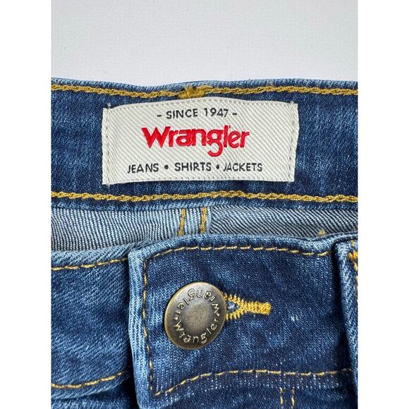 Wrangler High Rise Bold Boot Jeans – Dark Blue, Size 2/26x32, New - Picture 4 of 9